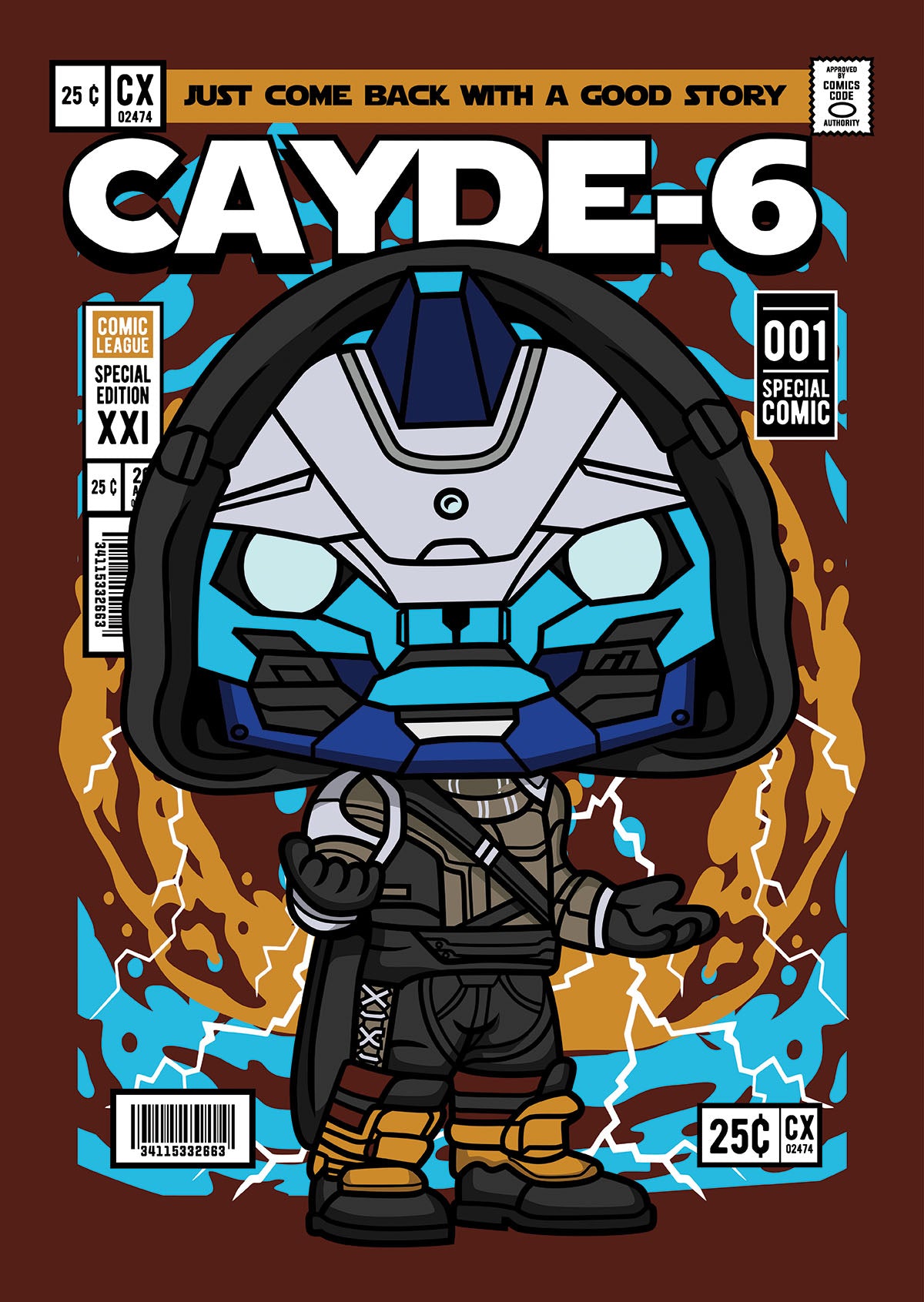 Cayde best sale 6 pop